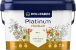 Poli-Farbe Platinum foltálló színes beltéri falfesték F3 Fehér iszalag, 2, 5l
