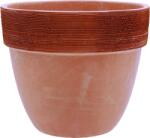 Anticomestiere Virágcserép Patávium 45cm Agyag, Bordázott Antik