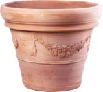 Anticomestiere Virágcserép Doppio Bordo Antik 30cm Télálló