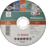 Bosch Vágótárcsa Multiconstruction 115x1, 0mm, Többcélú, Egyenes