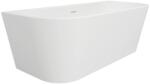 Rune Cada freestanding Rune Birka Tykk 150x75 cm finisaj alb lucios lipita de perete, BTW (5940541335177)