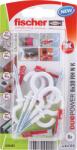 Fischer Duopower R H NK 6x30mm dübel fehér körkampóval