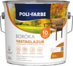 Poli-Farbe Boróka Oldószeres Vastaglazúr 2, 5l Lb02 Fenyő