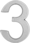 JKH Ajtószám Matt Ezüst 3 öntapadós Sb
