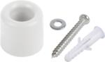 Suki Ajtóütköző+csavar 28x25mm Fehér 2db/csomag