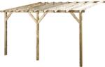 Forest style Pergola Etreta 300x400x252cm Oszlopok 9x9cm 3 Darab