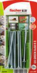 Fischer UX Green 6x50mm dübel csavarral