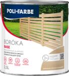 Poli-Farbe Boróka Base Oldószeres Fakonzerváló Alapozó 2, 5L Bb01 Színtelen