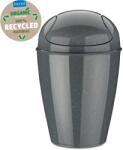 Koziol Кош за отпадъци с люлеещ капак DEL S 5л, естествено сив, Koziol (KOZ1402120)