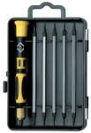 C.K Elektronika- és finommechanika Cserélhető penge készlet 7 részes C. K. Egyeneshornyú, Kereszthornyú Phillips, TORX (T4896) (T4896)