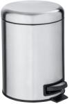 WENKO 22829100 - LEMAN szemetes 17x25 cm rozsdamentes acél/szatén/fekete 22829100 (WE0297)