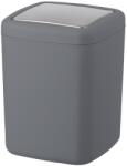 WENKO 23979100 - BARCELONA szemetes 15x20 cm antracit/fényes króm 23979100 (WE0096)