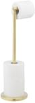 WENKO 25791100 - WC-papírtartó 21x55 cm arany/ezüst 25791100 (WE0126)