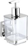 WENKO 22683100 - VACUUM-LOC QUADRO ED szappanadagoló, 7, 5x16 cm, ezüst/fényes króm 22683100 (WE0564)