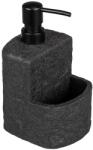 WENKO 54667100 - Szappanadagoló FESTIVAL 10, 5x18 cm fekete 54667100 (WE0425)