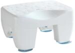 Wenko 73361100-Fürdőkád ülőke SECURA 40x31 cm fehér/átlátszó 73361100 (WE0682)