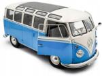 SOLIDO 1: 18 Volkswagen T1 Samba Albastru / Alb 1962 - Solido (so-s1813401)
