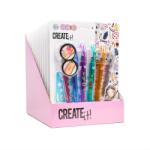 Canenco Create It! Tetováló zseléstollak sablonnal, 6 db - kétféle (84200)