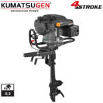 KUMATSUGEN BENZIN Csónakmotor 6, 5LE, Φ200mm (GM2500) (GM2500) - szerszamax