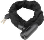 BORMANN Pro Lopásgátló Motorkerékpár Lánc 100cm, Vastagság 10mm, Zárral és Bevonattall (BLK1340) (BLK1340)