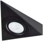 Kanlux ZEPO LFD-T02-B Bútorvilágító spot lámpatest, G4, max 10W, 40x130x130mm, IP20, fekete (36630) (36630)
