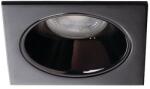 Kanlux GLOZO DSL B/B Dekorációs keret, Gx5, 3/GU10, max 10W, 88x88x48mm, IP20, fekete (36215) (36215)