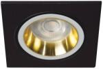 Kanlux FELINE DSL G/B Dekorációs keret, Gx5, 3/GU10, max 10W, 92xx92x25mm, IP20, arany / fekete (37257) (37257)