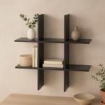  Fali polc SHELVIX 55 cm - több színben Termék színe: Fekete