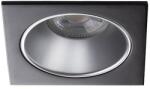 Kanlux GLOZO DSL SR/B Dekorációs keret, Gx5, 3/GU10, max 10W, 88x88x48mm, IP20, ezüst / fekete (36217) (36217)