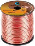 Cabletech KAB0311-M Réz hangszórókábel, transzparens 2x0, 75mm2, /méter (KAB0311)