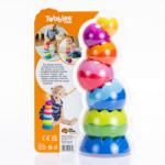 Fat Brain Toys Tobbles Neo , Turn de bile pentru stivuit si echilibru (F070ML)