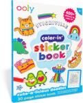 OOLY Carte de Stickere de Colorat Stickiville , Desene Dragalase (120-231) Carte de colorat