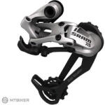 SRAM Derailleur SRAM X-5 3x9, ghidaj mediu din aluminiu, argintiu