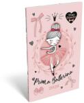 Lizzy Card Zsebnaptár LIZZY CARD A/6 heti papírborítós Tiny dancer lovely ballerina 2026 (21714) - nyomtassingyen