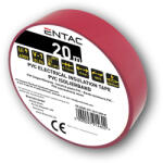 Entac Szigetelőszalag 0, 13x19mm piros 20m Entac (AVI EIT 1319 20M R)