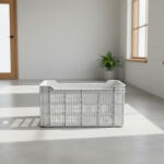 ILPE M30 rekesz, fehér orig. anyagból, 60x40x30 cm (m30rf)