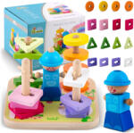 RicoKids Fából készült válogatójáték - RK-866 Ricokids puzzle (786600)