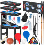 Neosport 5 az 1-ben többfunkciós játékasztal, biliárdasztal, íjászasztal, jégkorongasztal, ping-pong asztal, kosárlabda asztal, állítható lábak, 92 x 46 x 73 cm - Neo-Sport NS-810 (181000)