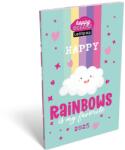 Lizzy Card A6 tűzött zsebnaptár 2026 LOLLIPOP HAPPY RAINBOW (26221599)