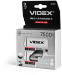 Videx Nikkel-metálhidrid akkumulátor 7500mAh D 2 db VIDEX (VIDBAT0255)