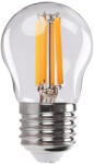 Kanlux LED izzó E27 Edison G45 3.8W = 60W 806lm 2700K Meleg, átlátszó XLEDEX Filament Kanlux (KANLED2942)