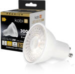 Kobi LED izzó GU10 spotlámpa 3W 300lm 3000K Meleg 80° Prémium Kobi (KOBZAR1122)