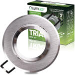 Lumileds Halogén süllyesztett mennyezeti lámpa, kerek, mozgatható, GU10, MR16, ezüst, TRIAM LUMILED (LEDOPRMIA804)