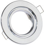 idealed HALOGEN lámpatest, süllyesztett, mozgatható, kerek, króm, GU10 MR16 lap (IDEAOPR0055)