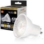 Kobi LED izzó GU10 spotlámpa 7W 630lm 3000K Meleg 80° Prémium Kobi (KOBZAR1134)