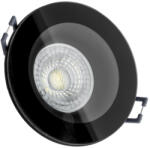 idealed AQUA HALOGEN lámpatest süllyesztett fix kerek fekete GU10 IP44 (IDEAOPR0957)