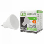 ECOLight LED izzó spotlámpa GU10 2W 180lm 3000K melegfényű ökofény (ECOLED1005)