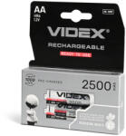 Videx Nikkel-metálhidrid akkumulátor 2500mAh AA 2 db VIDEX (VIDBAT0270)