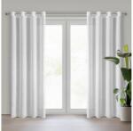 EUROFIRANY Iva mintás dekor függöny Fehér 140x270 cm - homeandstyle - 7 085 Ft