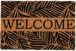 4home Kókusz szőnyeg Welcome leaves, 59 x 39 cm